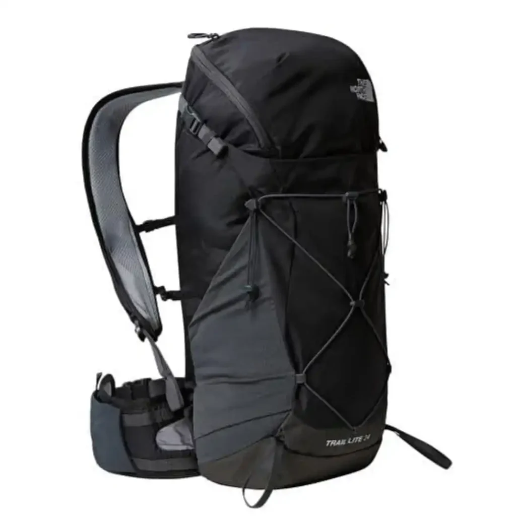 Mochila híbrida The North Face Trail Lite 24 litros con tirantes estilo chaleco de trail running para senderismo rápido