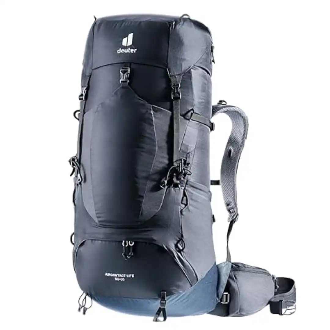 Mochila de trekking Deuter Aircontact Lite 50+10 litros ligera y ajustable