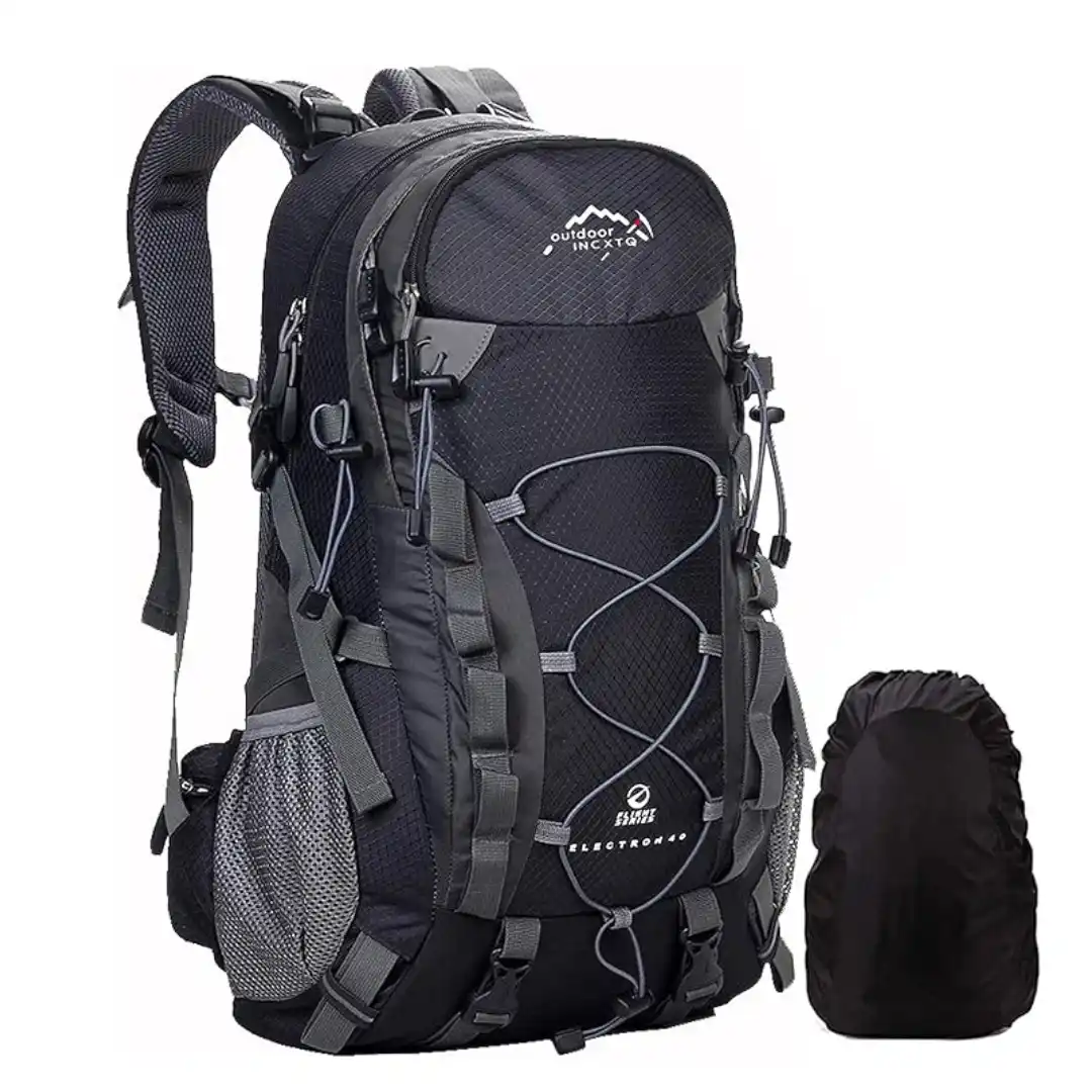 Mochila Meisohua 40L con puerto de carga USB y compartimento para portátil de 15.6 pulgadas