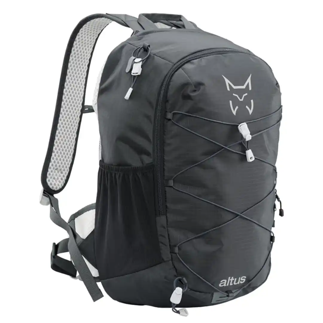 Mochila de montaña Altus Cirque 25 litros con sistema de elástico frontal porta material