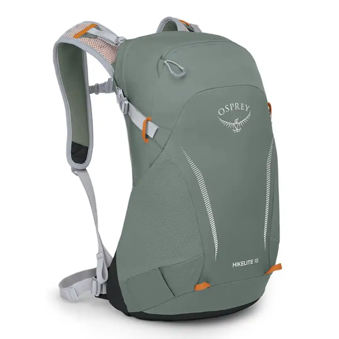 Mochila Osprey Hikelite 18 con sistema de espalda ventilada AirSpeed
