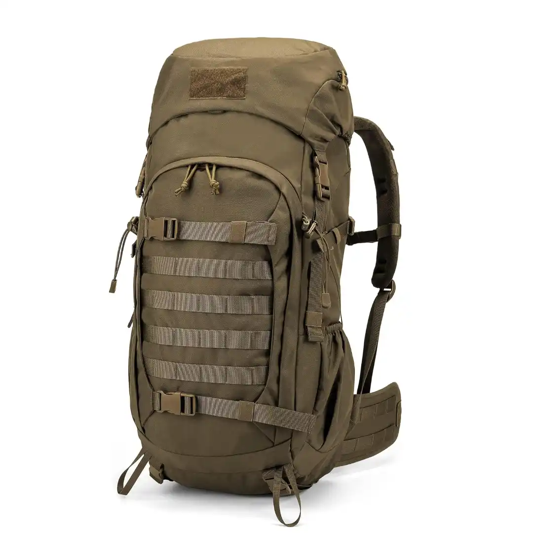 Mochila táctica Mardingtop 50 litros con cuello extensible de 5 litros y compartimento para portátil