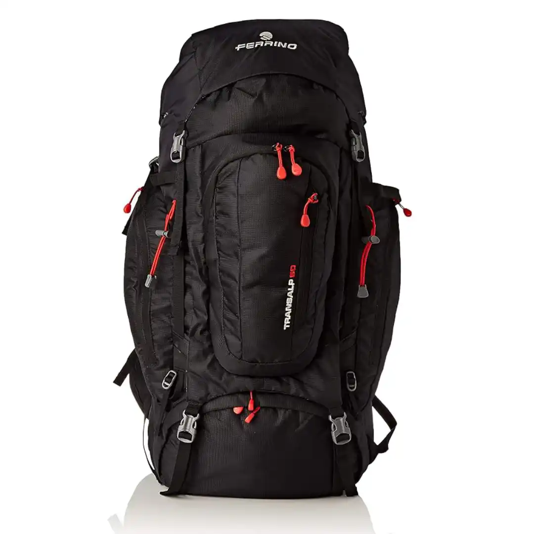 Mochila de gran travesía Ferrino Transalp 60 litros con espalda ajustable DEA y doble acceso