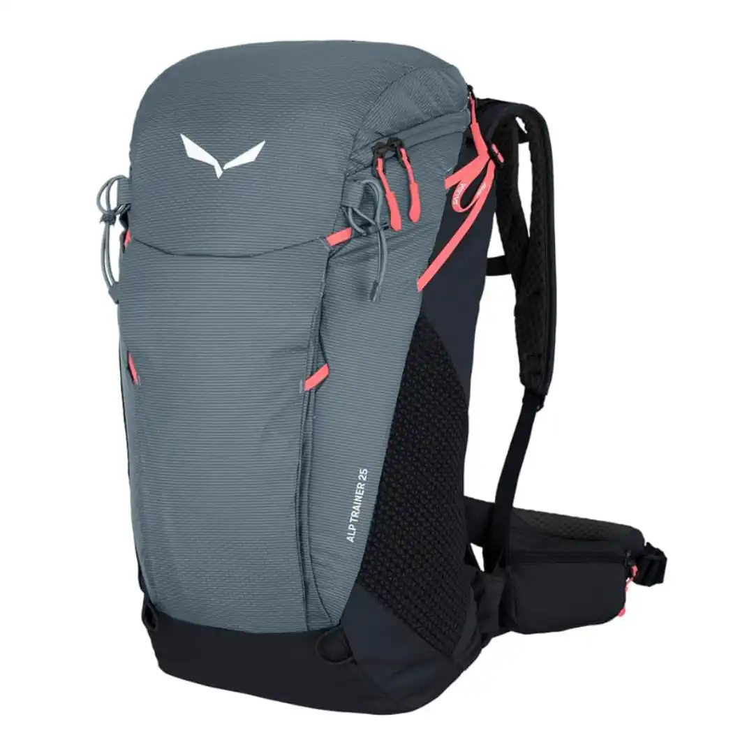 Mochila técnica Salewa Alp Trainer 25 litros con tirantes divididos y respaldo Dry Back Air