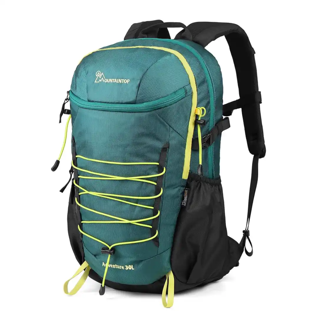 Mochila híbrida Mountaintop 30 litros con compartimento para portátil de 15 pulgadas y cremalleras YKK