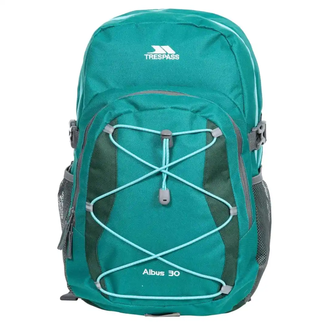 Mochila de camping y viajes largos Trespass Trek 66 litros con funda para lluvia y bolsillos laterales