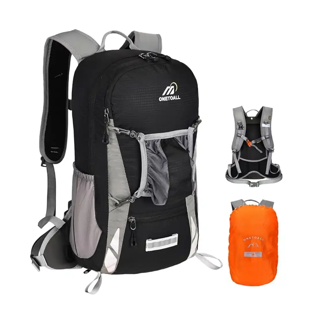 Mochila de ciclismo y senderismo Local Lion 18 litros con red para casco y espalda ventilada