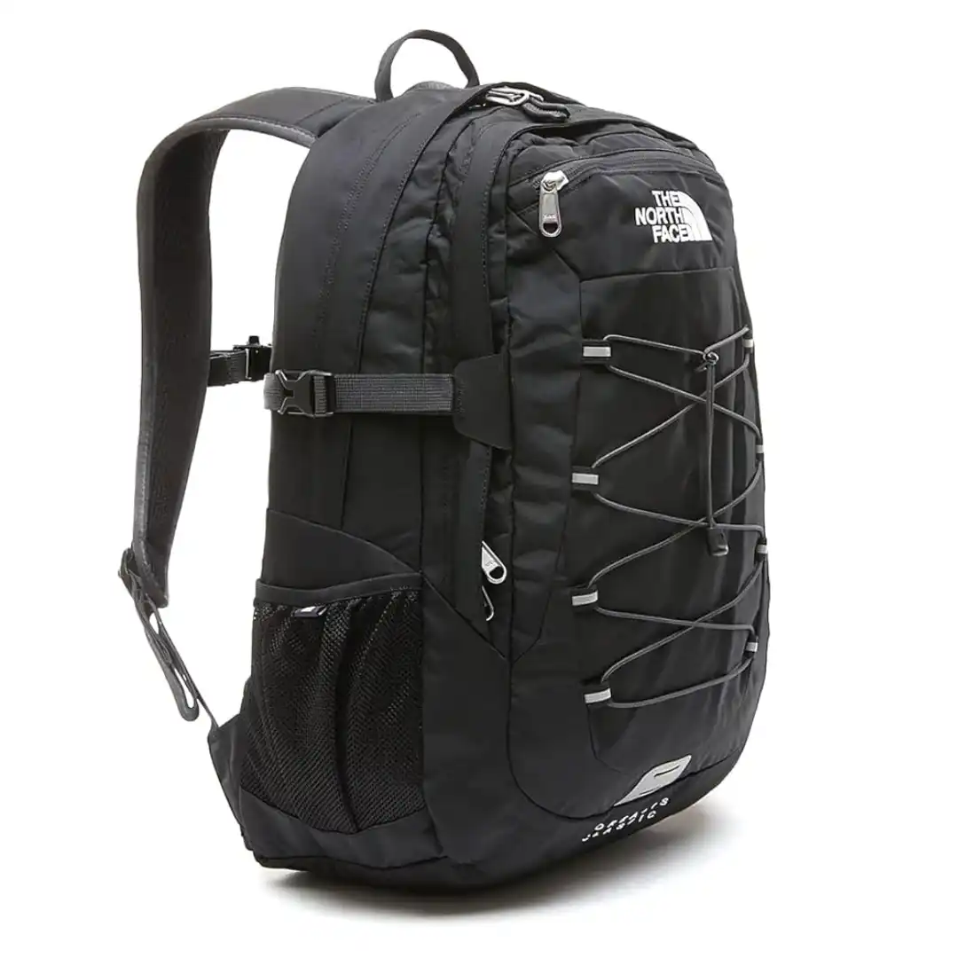 Mochila de senderismo para hombre The North Face Borealis Classic con placa de respaldo rígida y puerto de hidratación