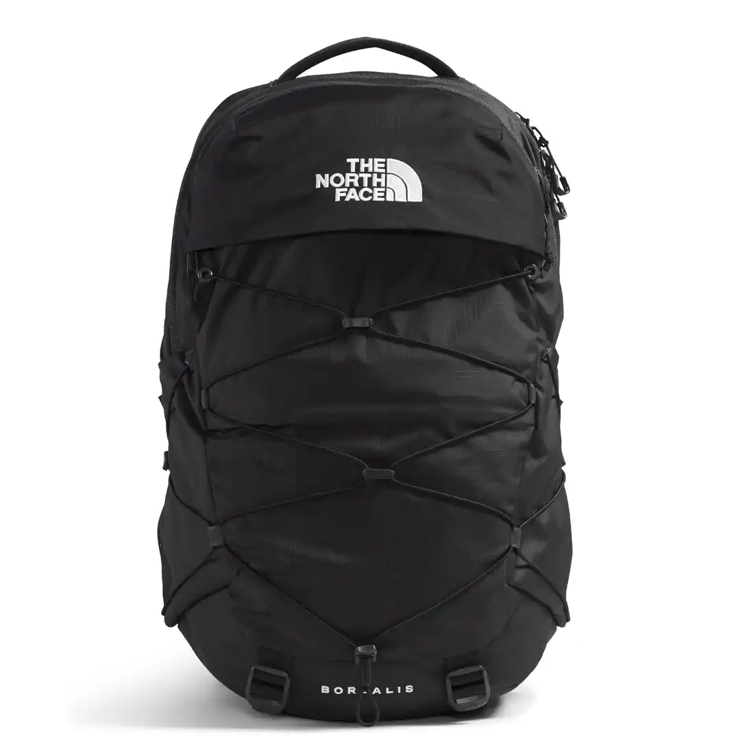 Mochila de senderismo urbano The North Face Borealis con cinturón de cadera retráctil y bolsillos laterales